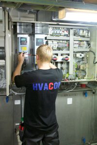 Hvac electrical automation ship